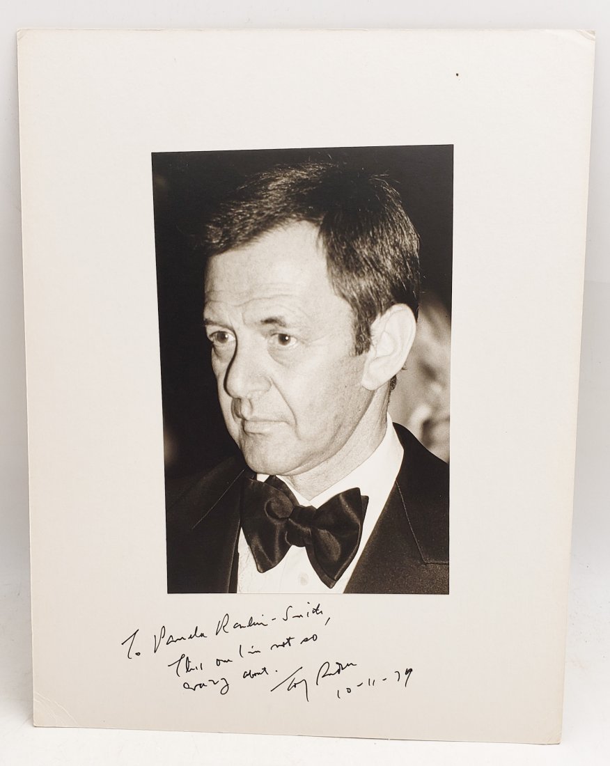 Tony Randall, 1979 : Signed Photo Portrait (1 of 3)