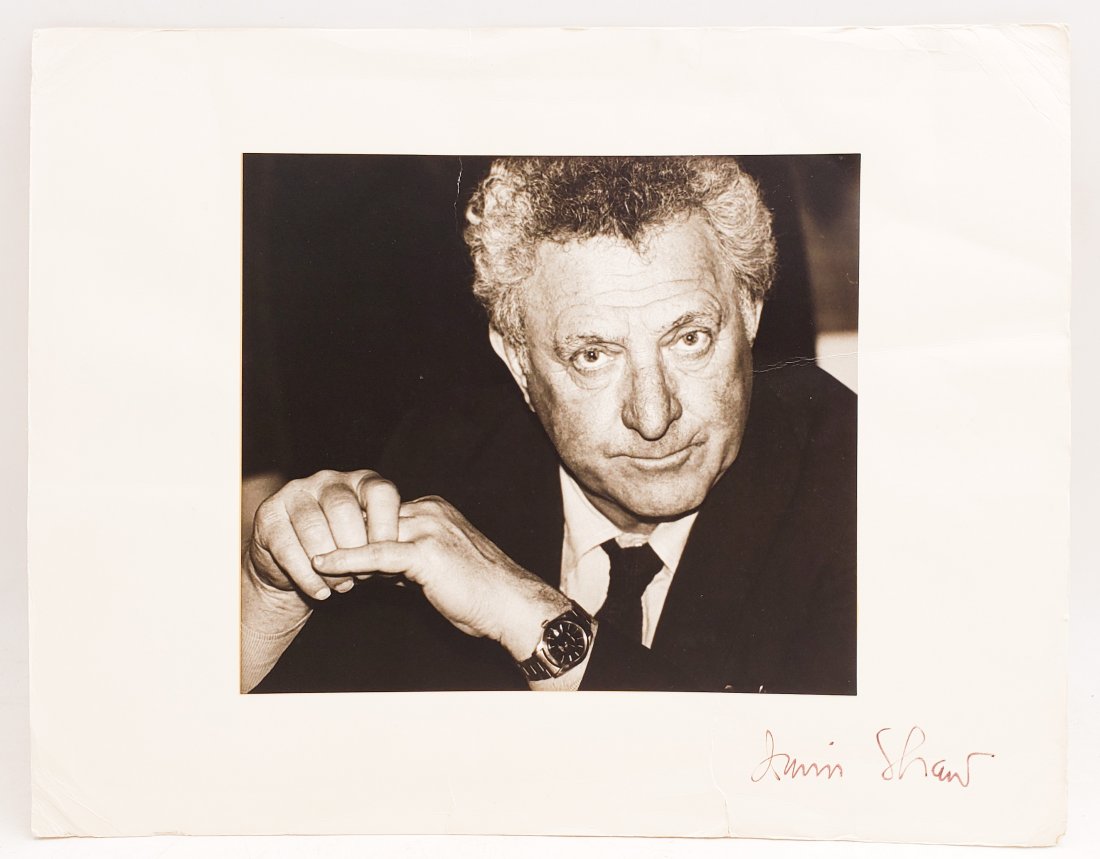 Irwin Shaw : Signed Photo Portrait (1 of 3)