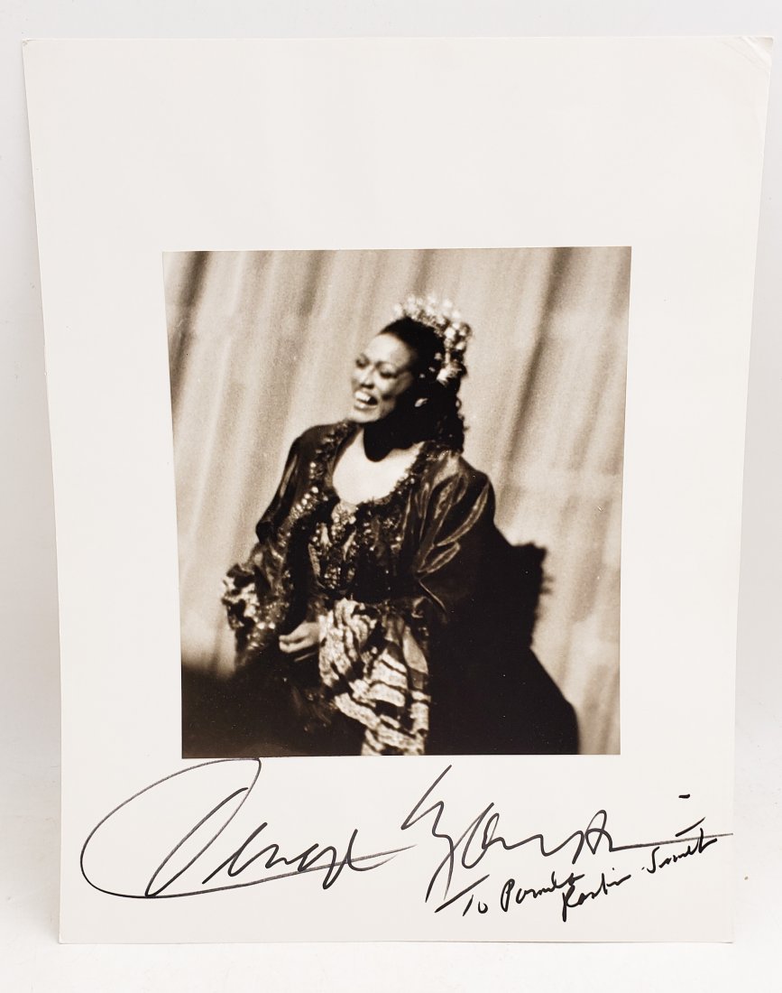 Jessye Norman : Signed Photo Portrait (1 of 3)
