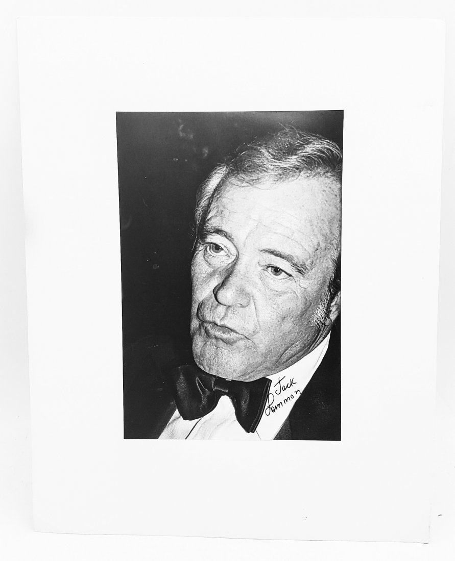 Jack Lemmon : Signed Photo Portrait (1 of 2)