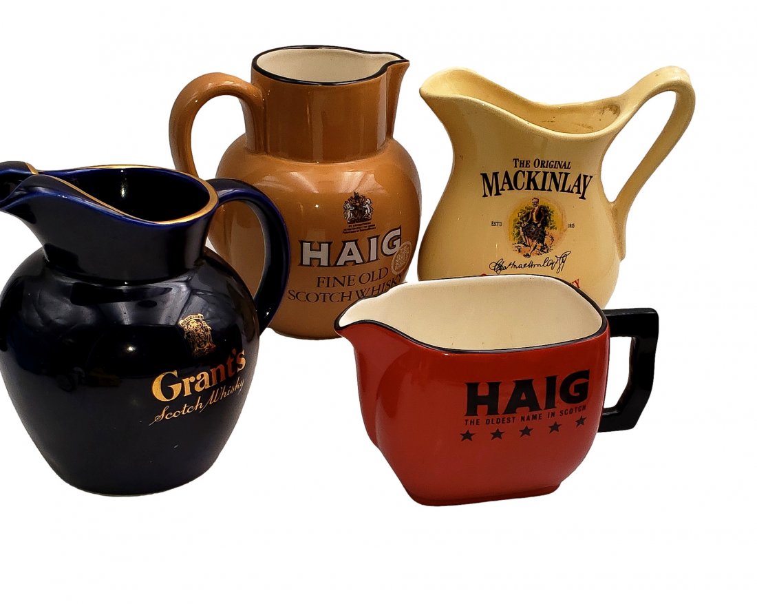 Whiskey Jugs ( 4) Vintage Advertising (1 of 3)