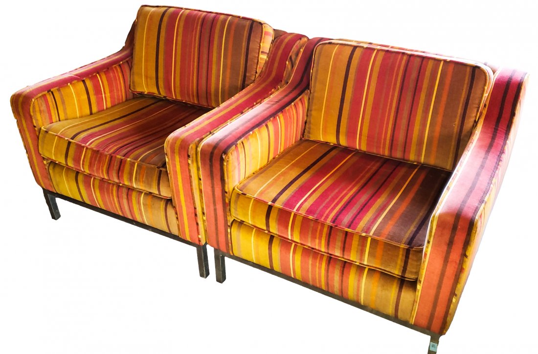 Mid Mod Accent Chairs by Sutter ( 2) (1 of 2)