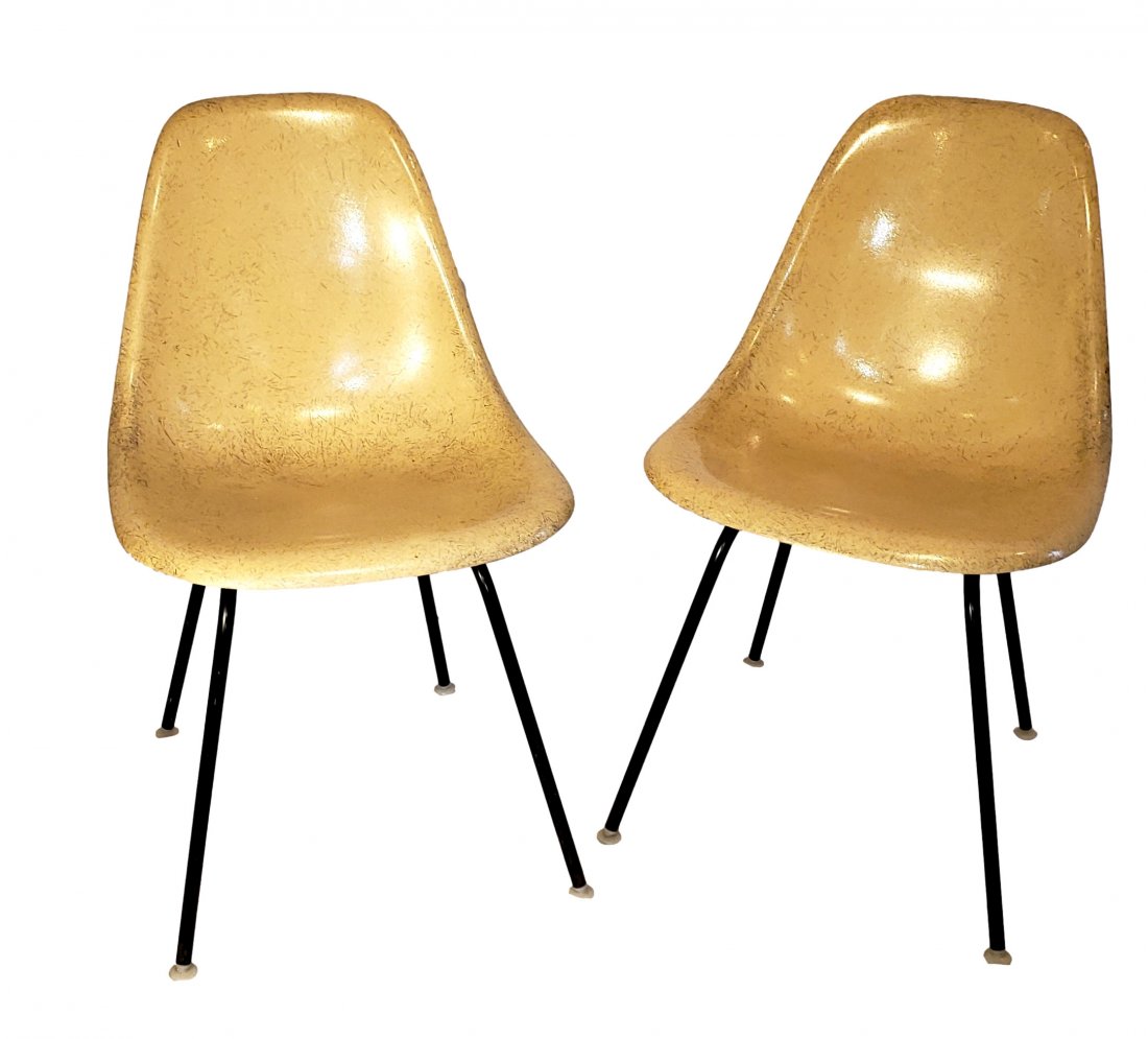 Eames Shell Chairs by Herman Miller - Cream DSH (1 of 5)