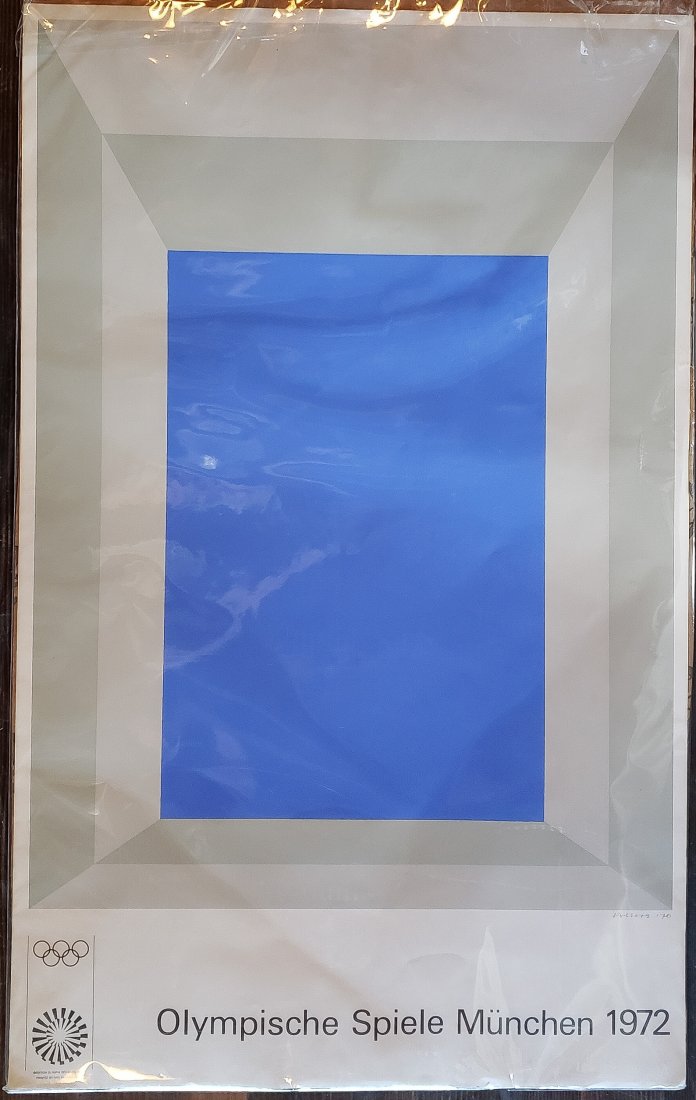 1972 Munich Olympics Poster : Josef Albers (1888 -1976) (1 of 3)