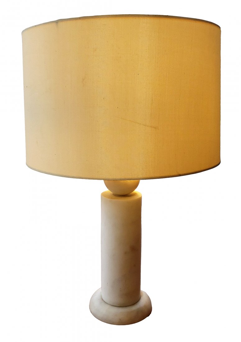 Mid Century Alabaster Lamp : Bergboms Style (1 of 4)