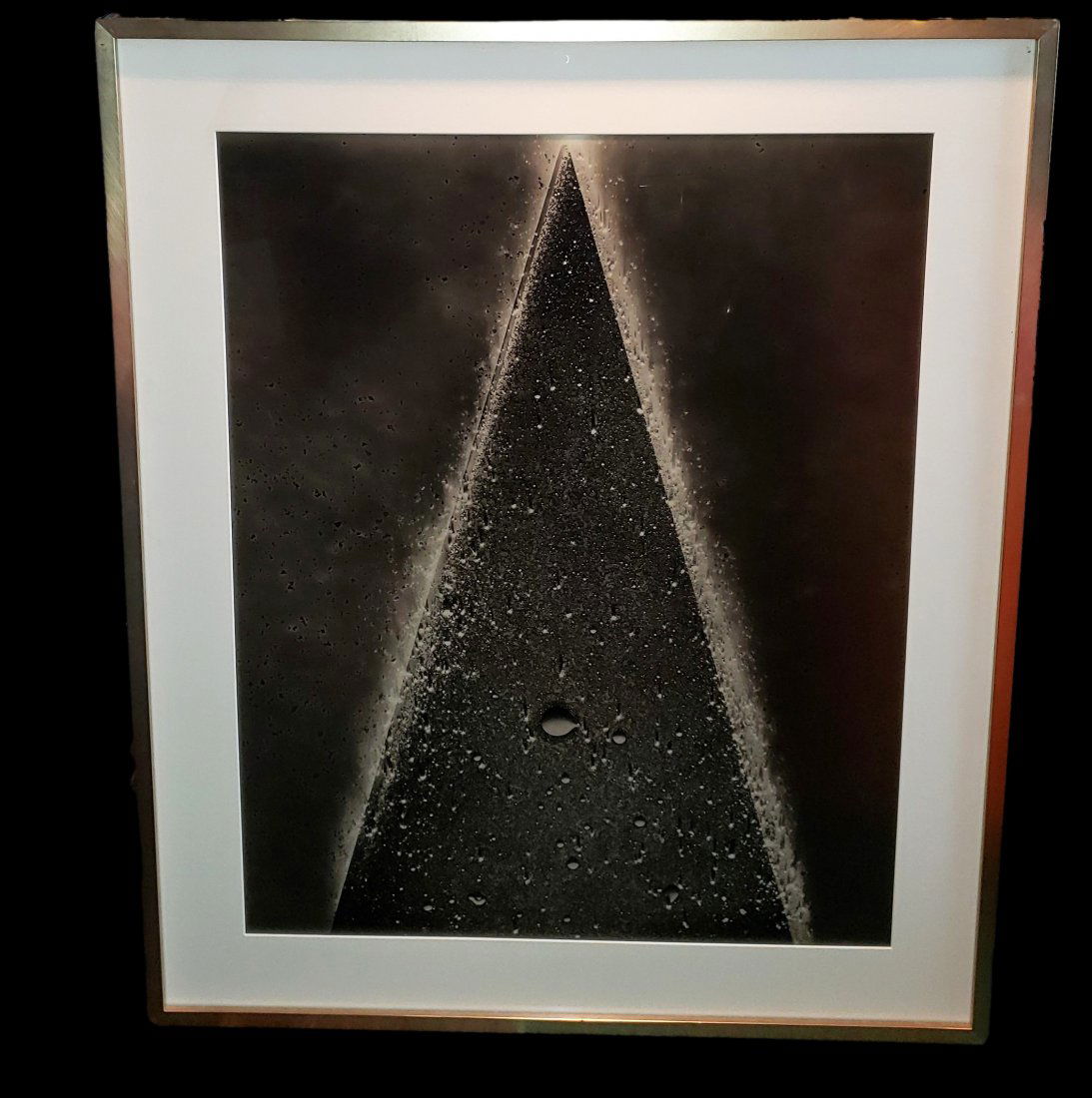 Triangle: Photogram Salt and Water on Film by Morell (1 of 4)