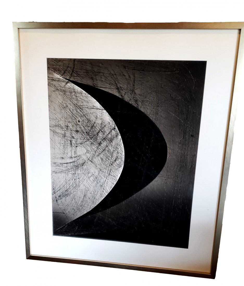 Eclipse: Photogram- Cut and Scratched Film, 2012 Print (1 of 4)