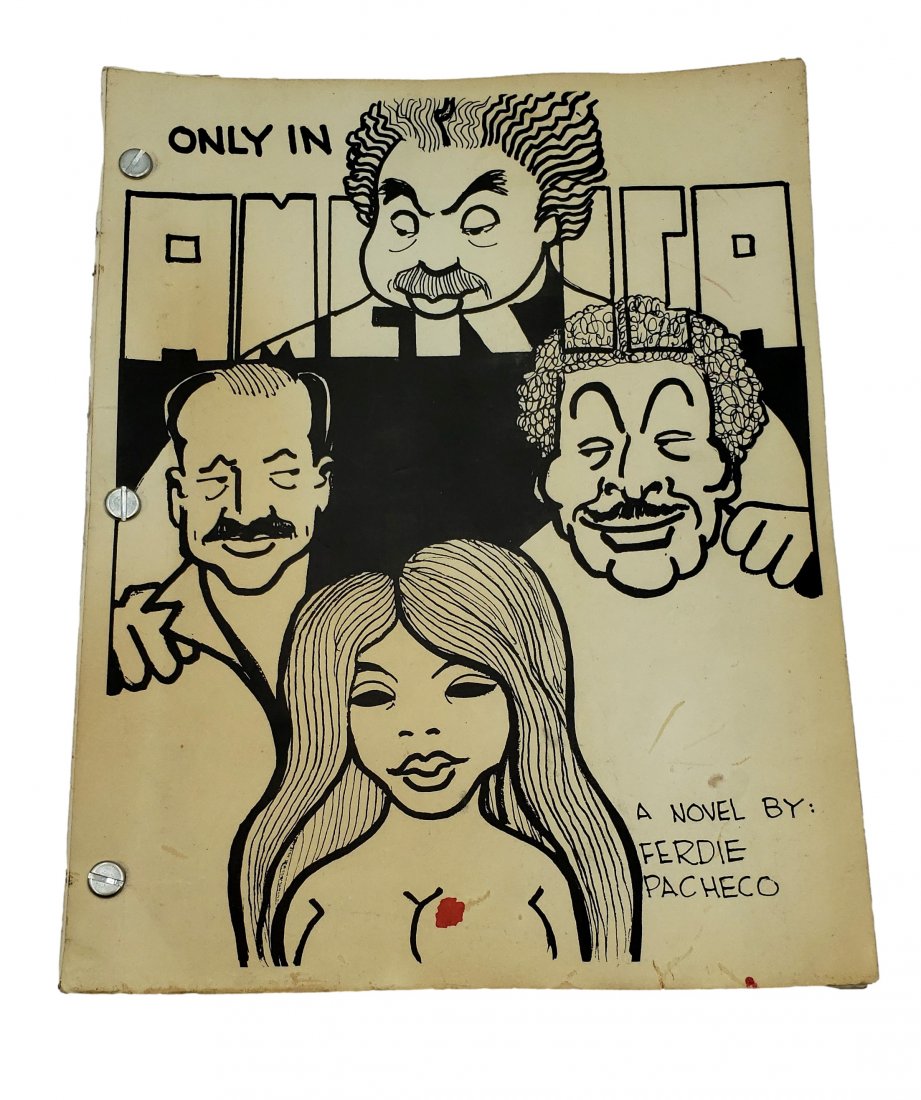 Only in America” Unpublished Manuscript,  Ferdie Pacheo (1 of 4)