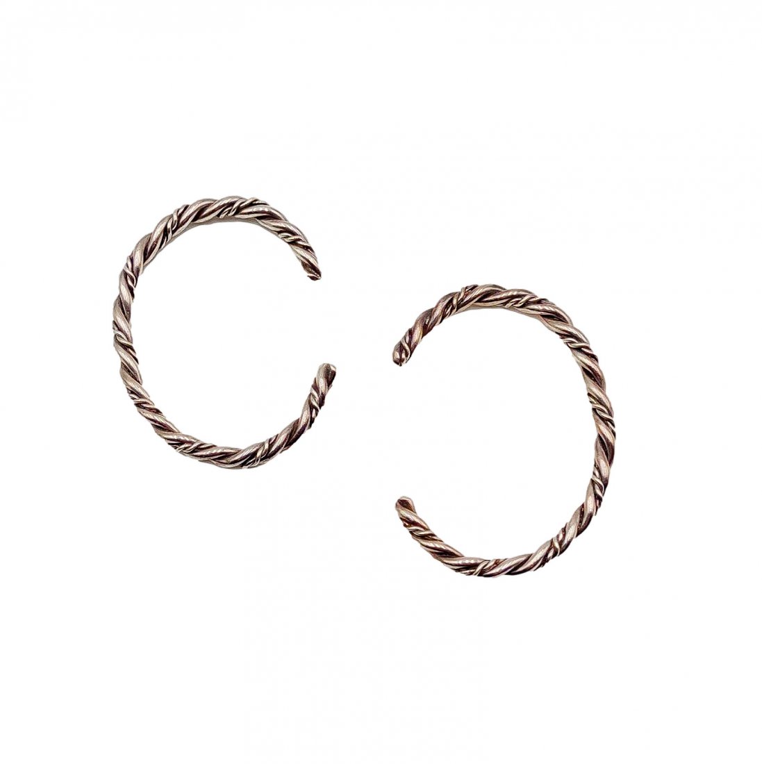 Silver Twist Bracelets : 2 (1 of 4)