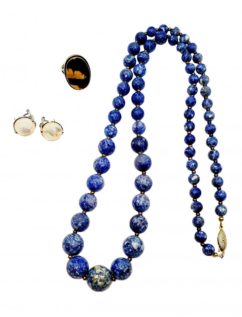 Nature Stones Jewelry Lot: 3 PCS (1 of 4)