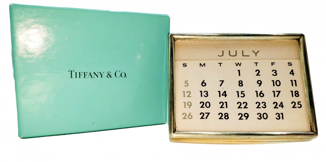 Tiffany & Co. Silver Perpetual Calendar (1 of 5)