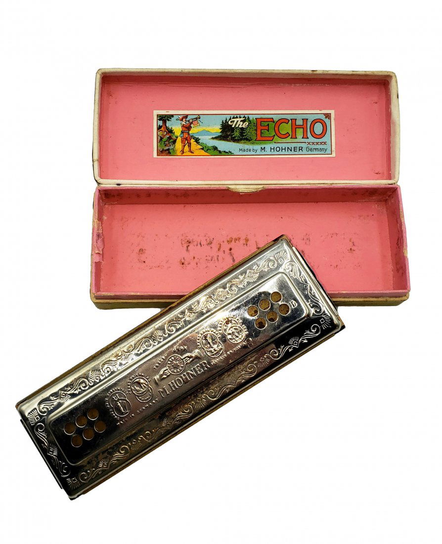 Vintage The Echo Harp - M. Hohner - Made in Germany. (1 of 4)