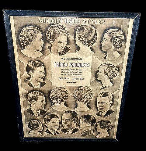 Modern Hair Styles Tripco Products Advertising Print (1 of 2)