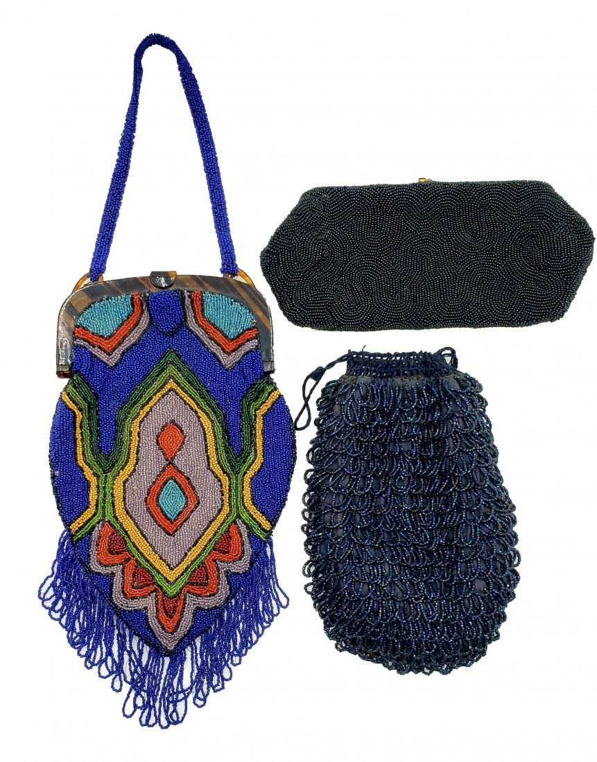 3 Vintage Beaded Purses (1 of 5)