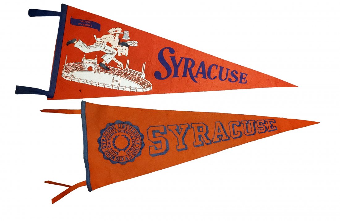 Vintage Syracuse Pennants, Saltine Warriors (1 of 4)