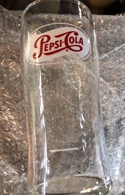 NOS Pepsi 14oz Fountain Glasses : 2 Boxes of 12 Each (1 of 7)