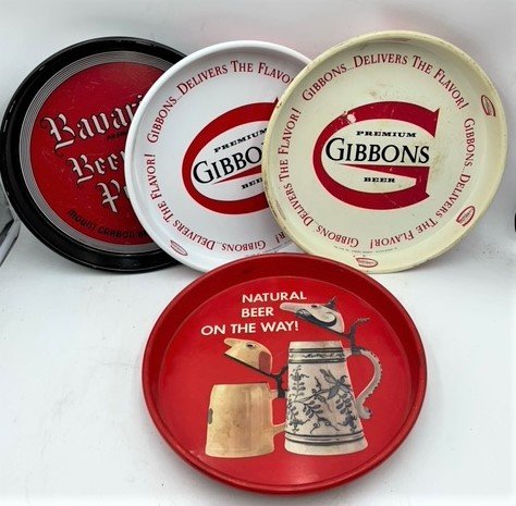 Bavarian, Utica and Gibbons Beer Trays ( 4 ) (1 of 7)