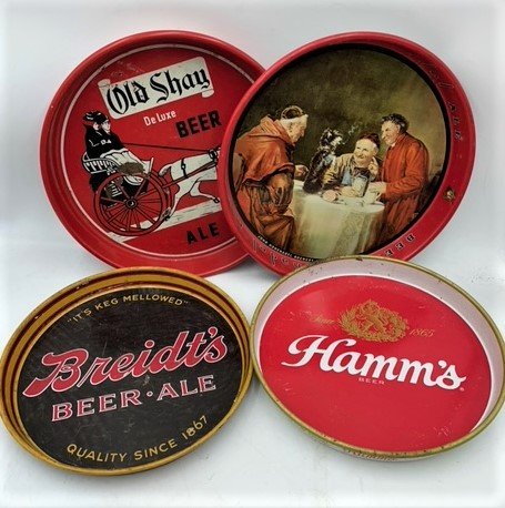 Hamm, Breidt, Old Shay and Hohenadel Beer Trays (4) (1 of 9)