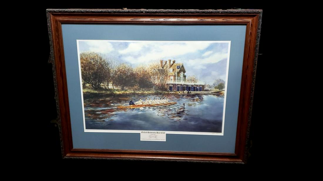 John Gable: Oxford University Boat Club: Signed Proof (1 of 6)