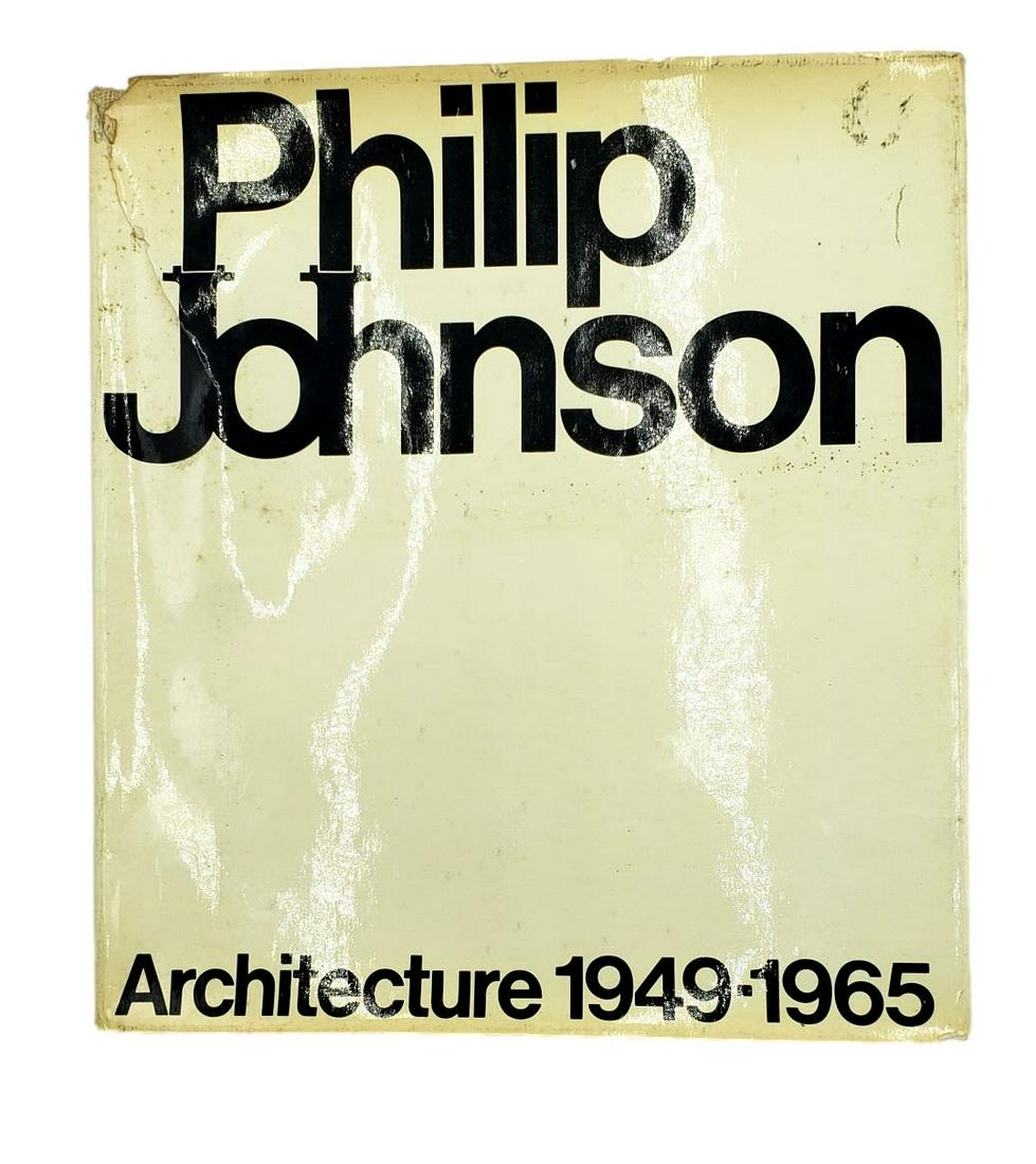 Architecture 1949-1965 by Philip Johnson : 1st Ed May 1967 (1 of 4)