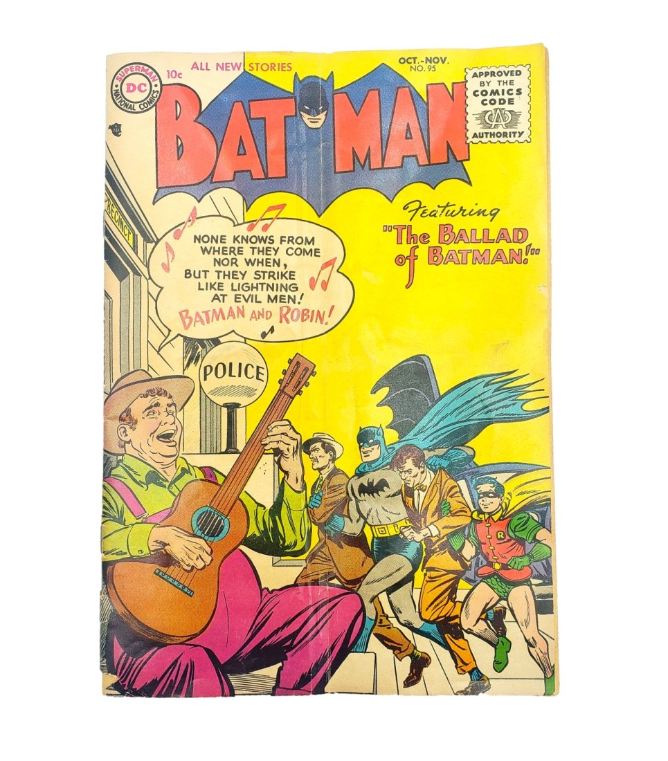 Batman Vol 1 95. 10 cent Cover Price Oct./ Nov. 1955 DC (1 of 4)