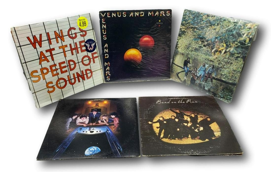 Four Wings Vintage Vinyl Albums: Plus Wings Album Posters (1 of 17)