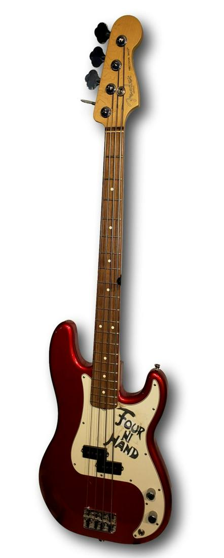 Fender American Precision Bass 2004 Cherry MODEL #: 0193260725 (1 of 9)