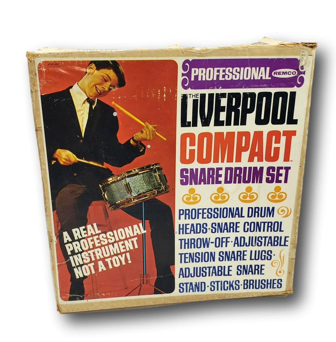 1966 Remco Liverpool Snare Drum in Box (1 of 8)