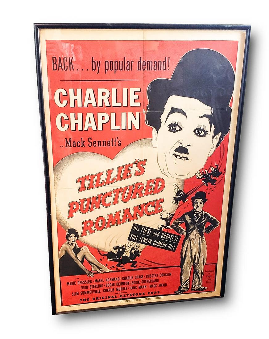 Charlie Chaplin: Tillie's Punctured Romance: Litho Print Movie Poster (1 of 6)