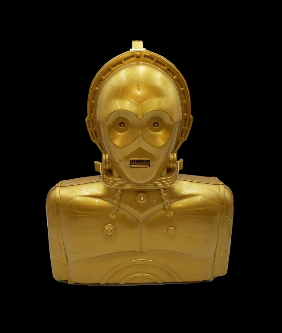 Vintage STAR WARS C3PO Action Figure Storage Case (1 of 8)
