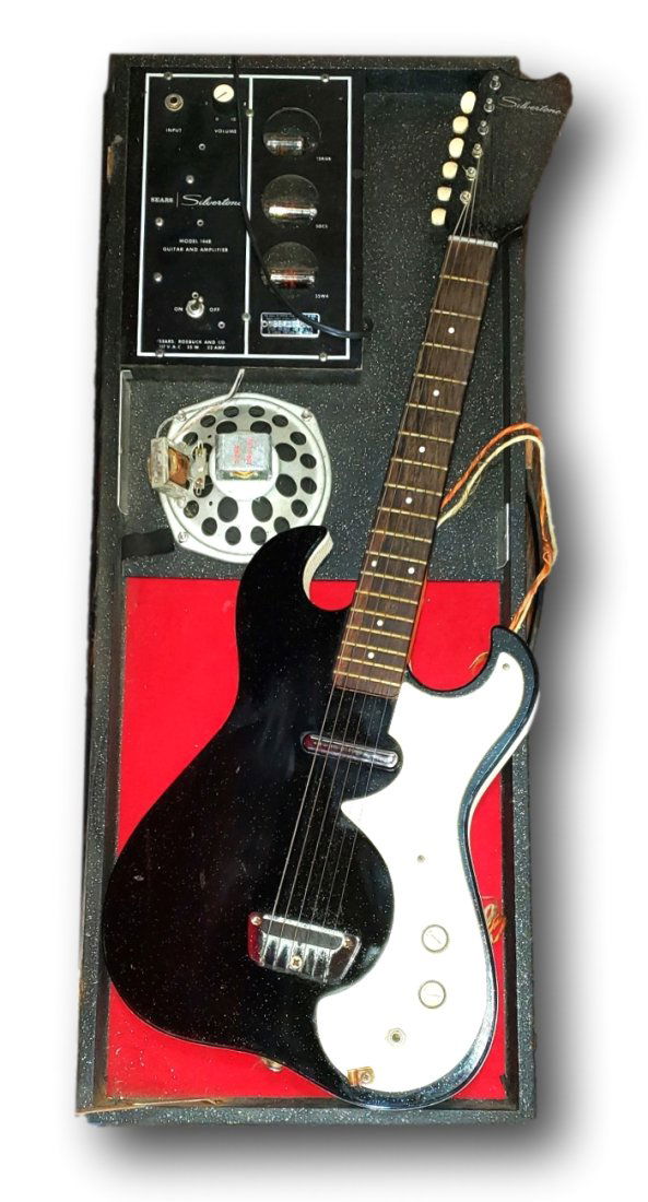 Silvertone 1448 Amp-in-Case 1960s Vintage Guitar and Amp Combo (1 of 13)