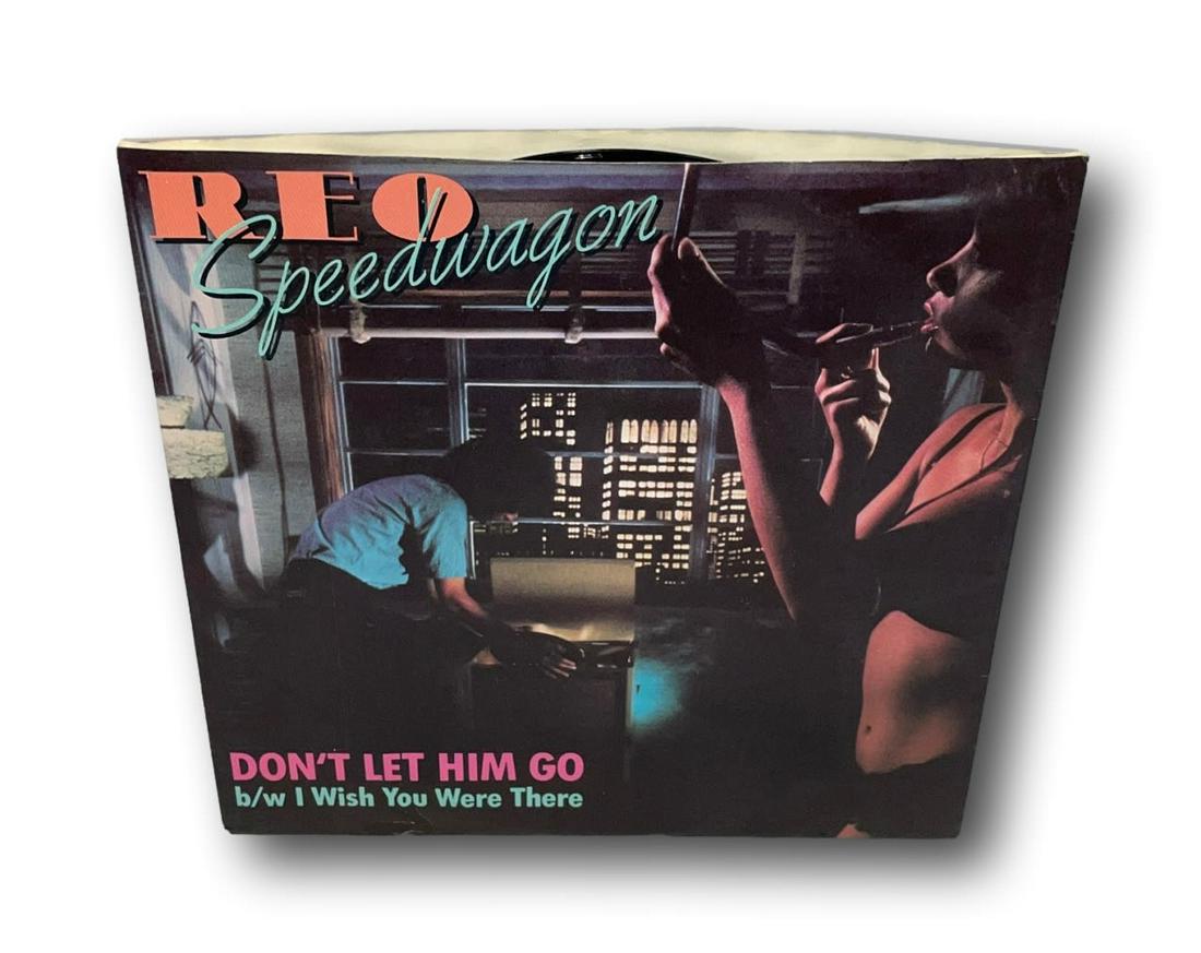 Donâ€™t Let Him Go   by REO Speedwagon 45 Record- (1 of 2)