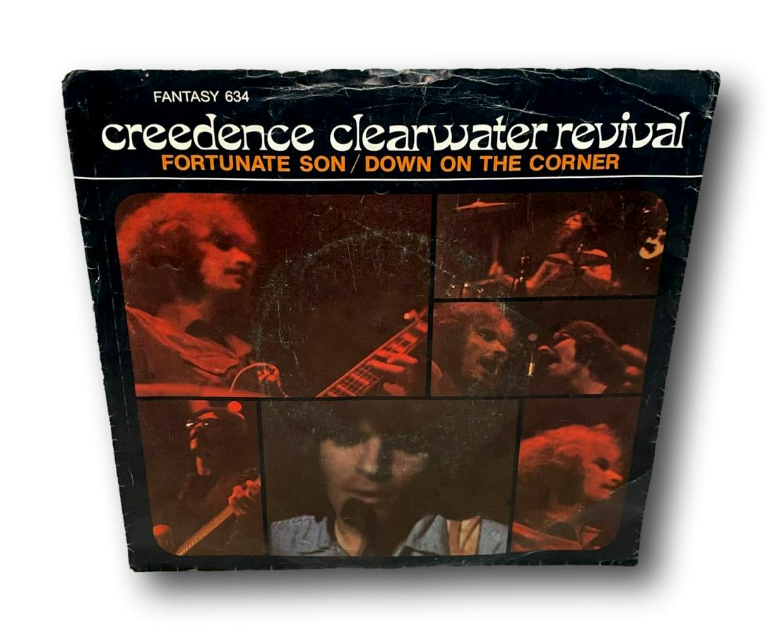 Fortunate Son/Down On The Corner   by Creedence Clearwater Revival 45 Record- (1 of 3)