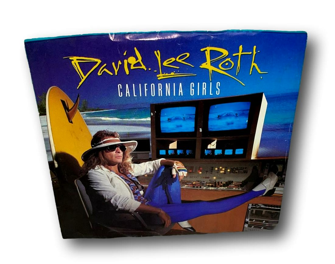 California Girls   by David Lee Roth 45 Record- (1 of 2)