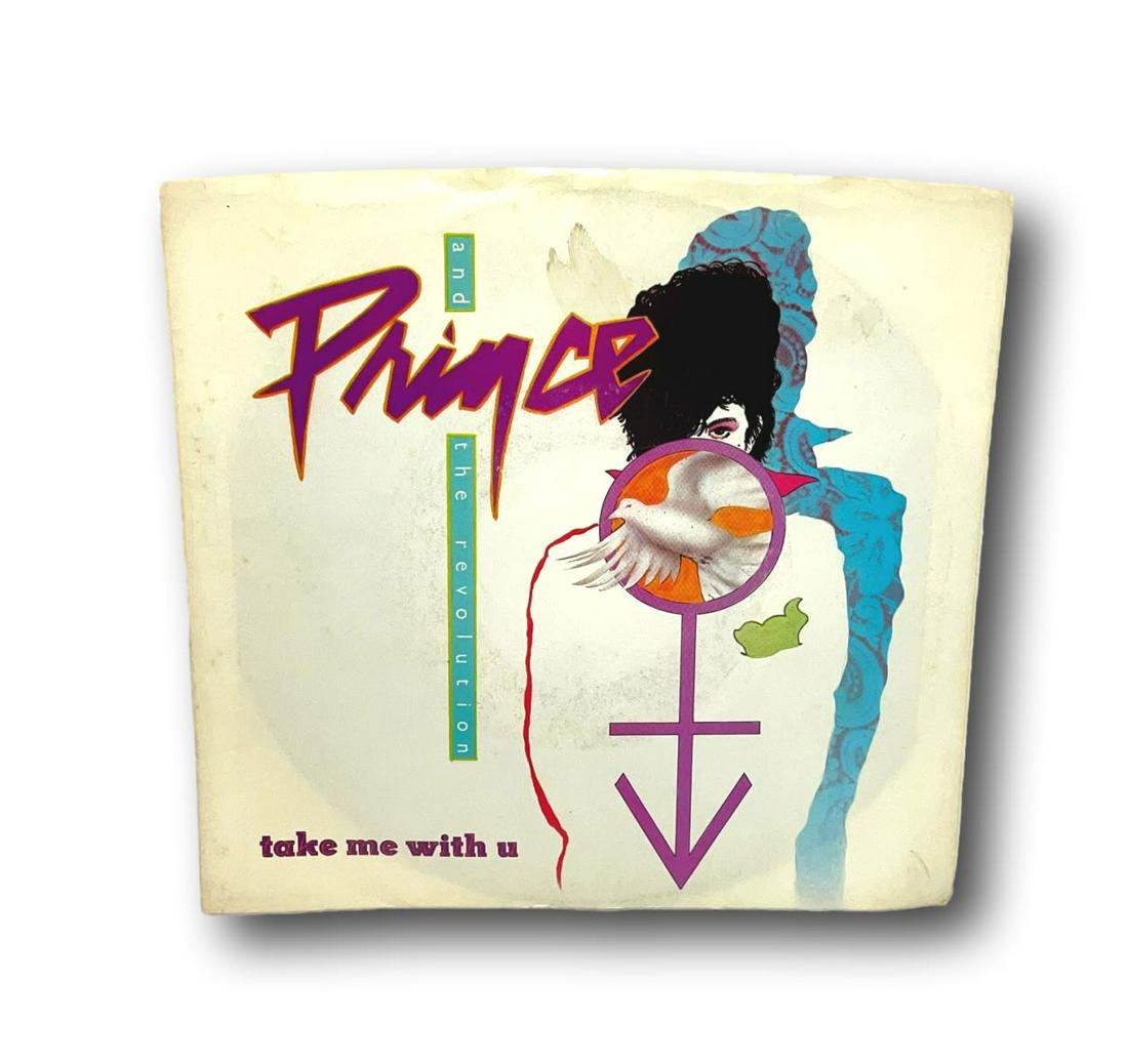 Take Me With You   by Prince and The Revolution 45 Record- (1 of 2)