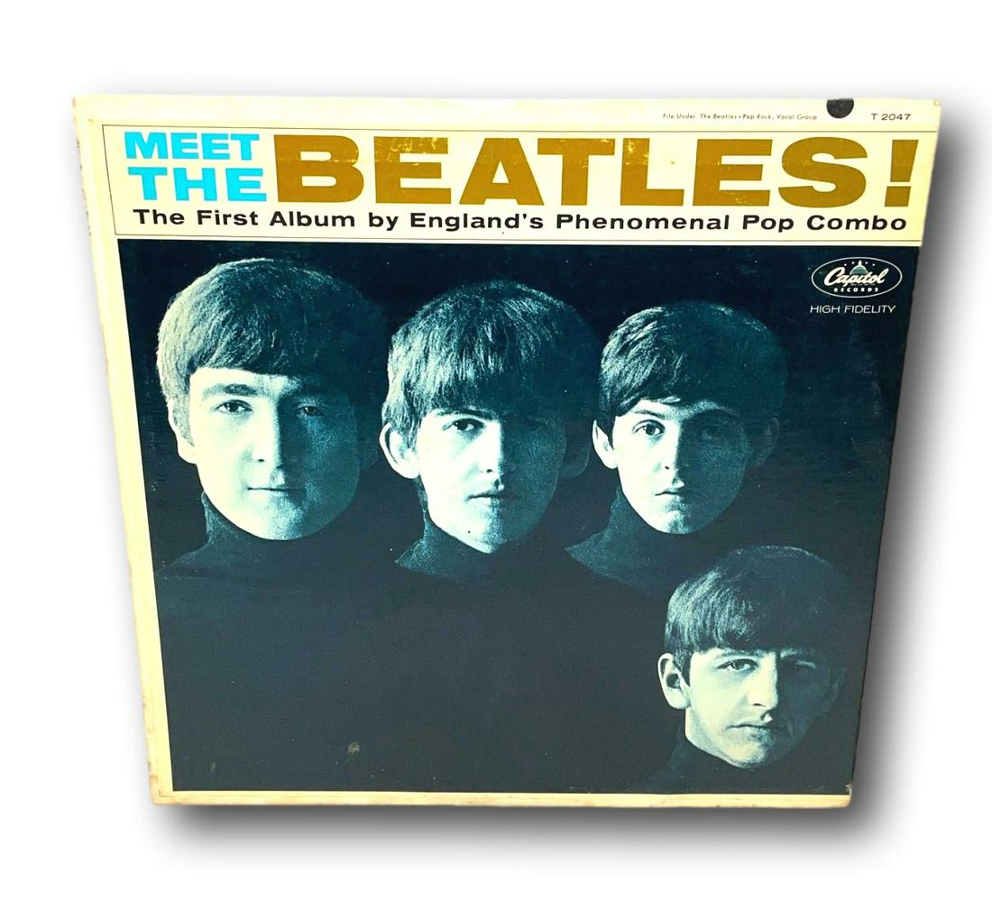 Meet The Beatles! 1964: The Beatles Lp Record St 2047