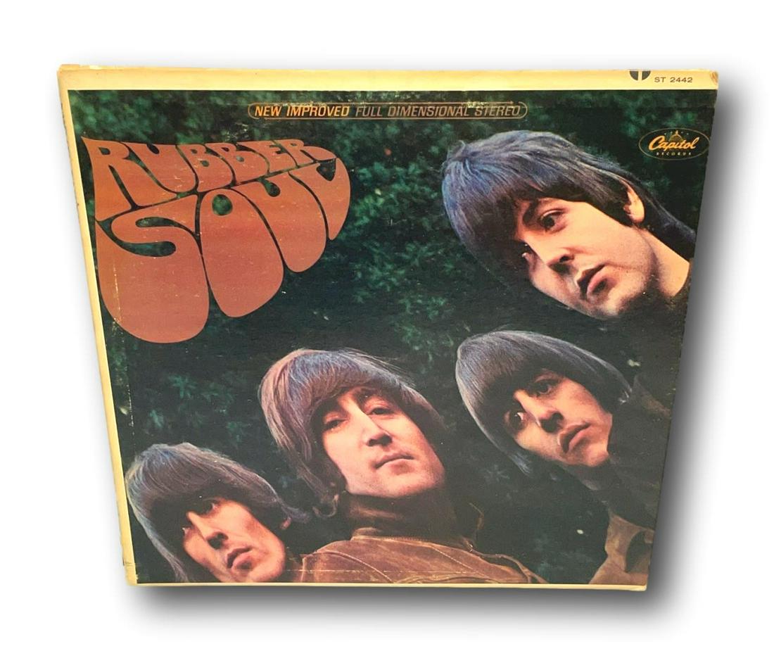 Rubber Soul 1966: The Beatles LP Record ST-2442 Stereo (1 of 5)