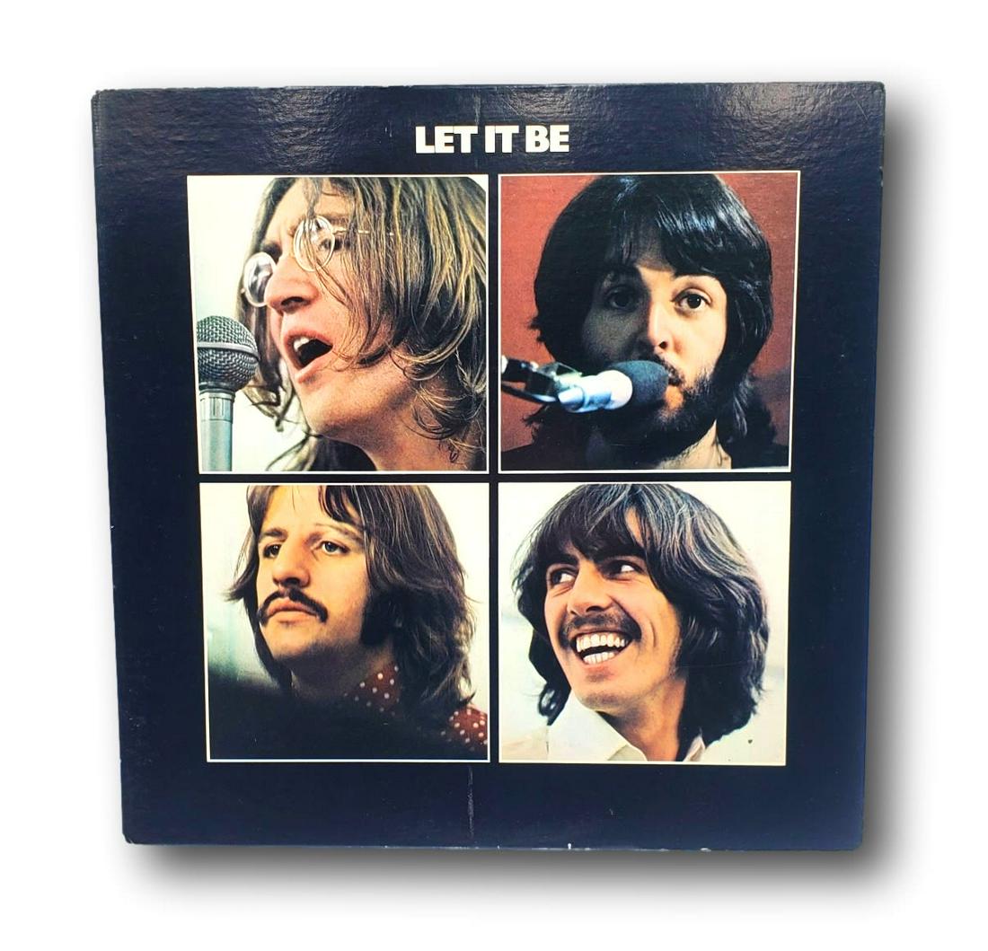 The Beatles Let It Be 1970: AR 34001 Red Apple Label First Pressing: The Beatles â€“ Let It Be : Label: Apple Records â€“ AR 34001 First press identifier - Maggie Mae credited to "P.D." is clearly visible on Side One, Format: Vinyl, LP, Album, Stereo, Winches
