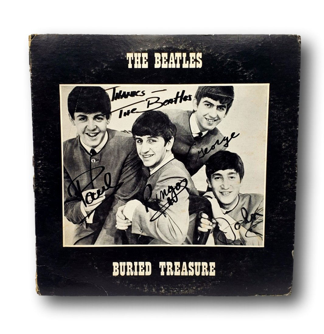 Beatles Bootleg 1975: The Beatles Buried Treasure: Manila 2LPs WL 49001 (1 of 4)