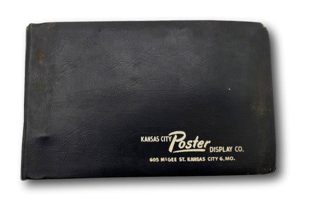 1940s Kansas City Poster Display Co. Salesman Book (1 of 19)
