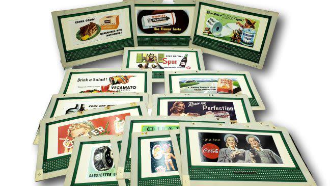 Full Color Vintage Billboard Salesman Samples Folio Book (1 of 6)