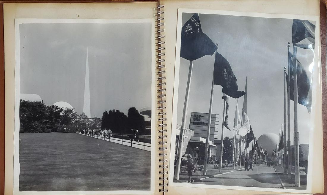John Courtney's Photographs of 1939 New York World's Fair Photo Album (1 of 12)