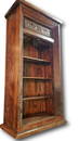 Reclaimed Carved Teak Bookcase