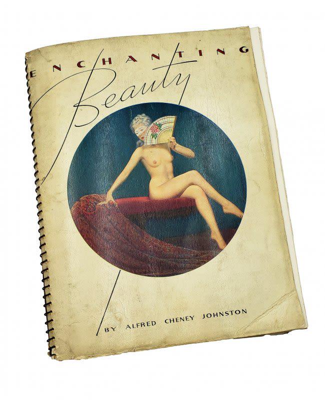 Enchanting Beauty by Johnston 1937 1st Edition: First Edition, Copyright 1937 by Swan Publications, Inc., Carl Timin - Managing Editor. Artistic Photography of Female Nudes, 93 Pages of photos. Spiral Bound Book. Pages are all intact with no rips o