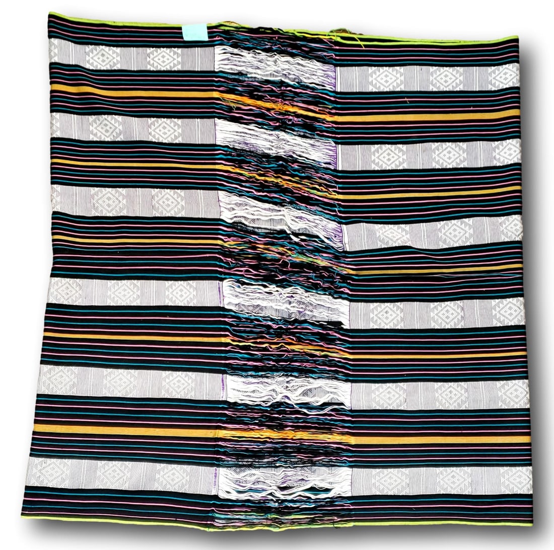 Vintage Indonesian Ikat Textile: Temple Wrap / Sarong / Shawl (1 of 2)