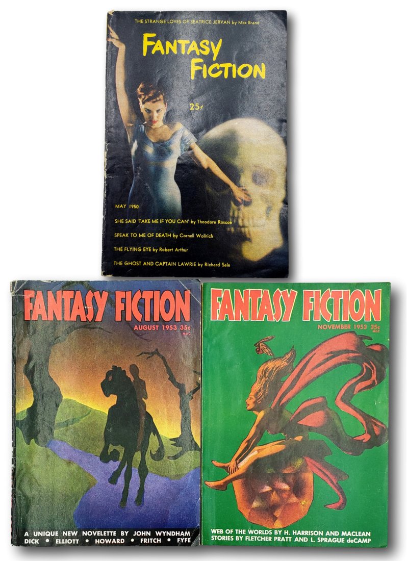 Fantasy Fiction 1950 and 1953 Skull Issue (1 of 6)