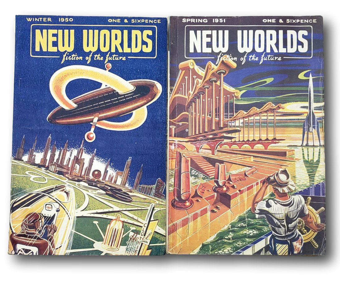 New Worlds Fiction of the Future, Winter 1950 and Spring 1951 (1 of 4)