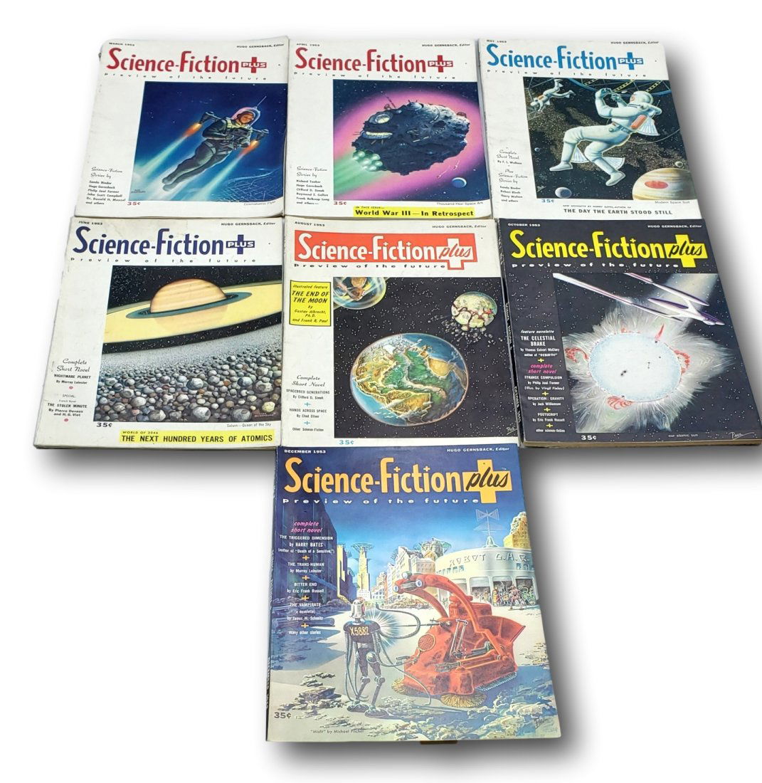 Science-Fiction Plus Vol. 1, No. 1 through 7 (1 of 4)