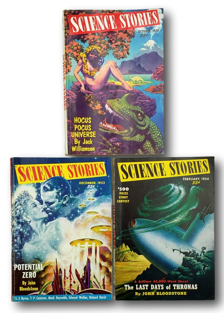 Science Stories Issues 1, 2, and 3, VG Condition (1 of 4)