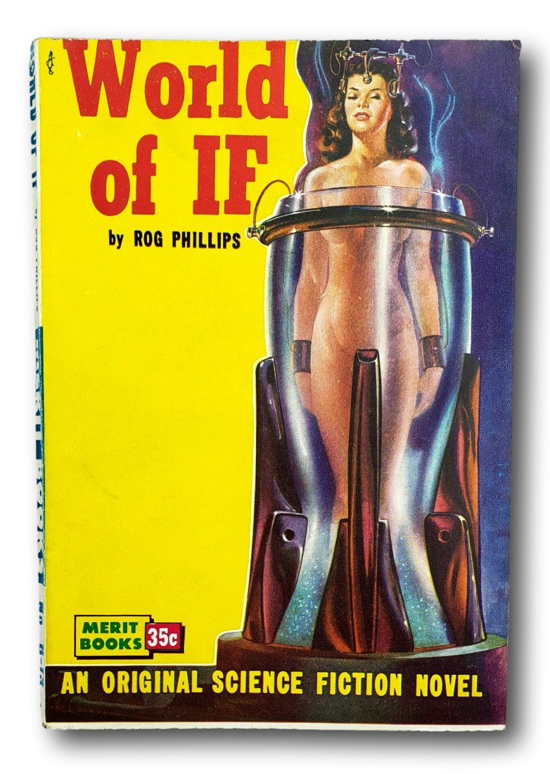 WORLD OF IF by Rog Phillips [pseudonym] Graham, Roger Phillips, writing as "Rog Phillips." No. B-13 (1 of 4)